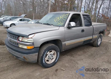 2000 Chevrolet Silverado 1500 Ls z USA, uszkodzony, nr VIN 2GCEK19T6Y1237885